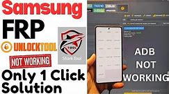 Samsung Frp Code Working | Unlocktool Not Support - Online Unlock 1 Click Done