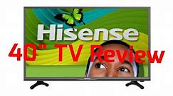 Hisense 40" HD TV Review