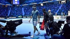 'I'm gutted': Tsitsipas retires after 14 minutes of ATP Finals match – video