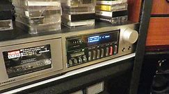 Pioneer CT-720 direct drive cassette deck in action