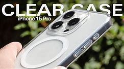 Apple iPhone 15 Pro Clear Case Review - Almost the perfect case...