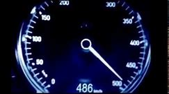 Derestricted bugatti chiron 0-500 km/h