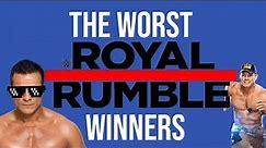 The Worst WWE Royal Rumble Winners