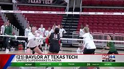 No. 21 Baylor rolls to 3-0 victory over Texas Tech