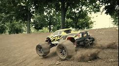 Remote Control Car, Hobby Grade RC Car 1:16 Scale Brushless Motor with Two Batteries, 4x4 Off-Road Waterproof RC Truck, Fast RC Cars for Adults, RC Cars, Remote Control Truck