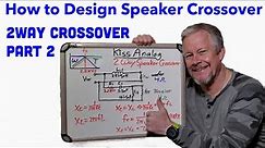 2 Way Speaker Crossover Design #2