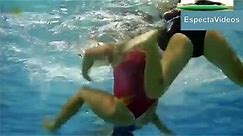 Women's Waterpolo Dirty play - (HD) What happens underwater !!! 2016