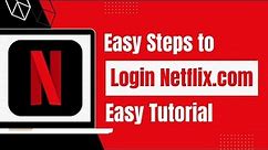Netflix.com Login - How to Login Sign In Netflix Account !