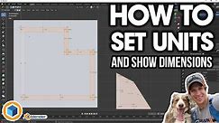 How to Change Units and SHOW DIMENSIONS in Blender