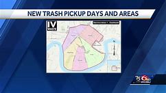 New Orleans residents trash pick up days changing