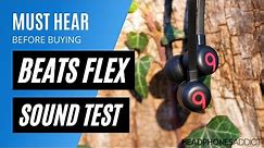 Beats Flex Sound Quality Test - HeadphonesAddict
