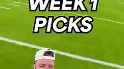 NFL Week 1 Picks #nfl #nflnews #nflmemes #nflweek1 #nflpicks #nflweek1picks #nflfootball