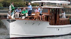 Boat parade of famous Stephens yachts honors Stockton builder on 100th birthday