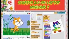 How to download Scratch 2.0 l Computer or Laptop | Windows 7 I Easy and fast