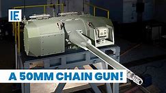 How powerful is the world's biggest chain gun?