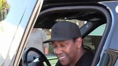 Denzel Washington Talks With Female Paparazzi When Spotted Out Shopping On Melrose Ave. In WeHo, CA