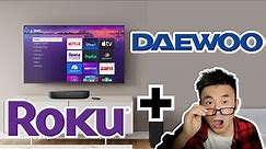 Roku TV Daewoo DAW55URF: Unboxing y Análisis Completo 📺