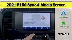 Learn all about Sync4 in the 2021 Ford F150 XL | Android Auto, Apple Car Play and more!
