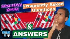 Home Retro Gaming FAQs(Frequently Asked Questions) & Answers - YINYANGTK