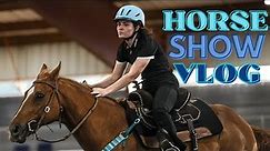 23 Year Old Horse Takes On A Horse Show! Horse Show Vlog!