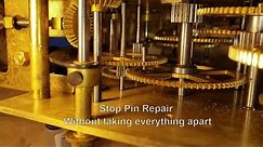 Clock Repair. Chiming Stop Pin Repair