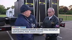 'The Moving Wall' Vietnam Veterans Memorial on display starting today in Union