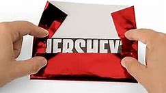 Foil Wrapper - Pack of 100 Candy Bar Wrappers with Thick Paper Backing - Folds and Wraps Well - Best for Wrapping 1.55Oz Hershey/Candies/Chocolate Bars/Gifts - Size 6" X 7.5" (Red)