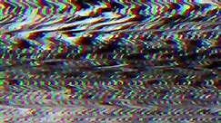 TV Static VHS Recorder Overlay - 3D Color