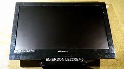 Emerson LE220EM3 repair