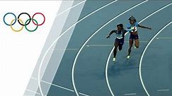 U.S. women's 4x100 relay progresses into final after a solo rerun