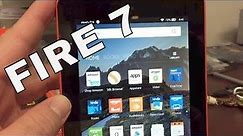 Amazon kindle fire 7 unboxing and review: outstanding!