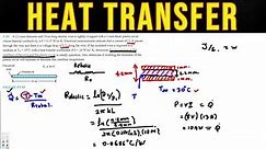 Heat Transfer - Determine the temperature at the interface Also determine if doubling the thickness