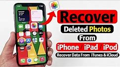 How To Recover Deleted Photos From iPhone | Recover Photos With FonePaw iPhone Data Recovery