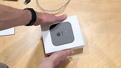 Apple TV 4k Unboxing and Setup Process