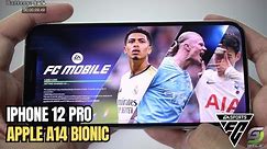 iPhone 12 Pro test game EA SPORTS FC MOBILE 24