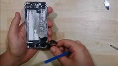 iPhone 5s complete disassembly - Housing change - All steps - Charge Port - Speaker - Camera