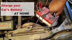 How to Charge Battery of Car at Home.
