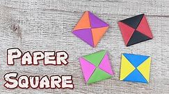 Origami An Instructions Square Paper | How To Make A Geometric Cube Tutorials | DIY Paper Craft