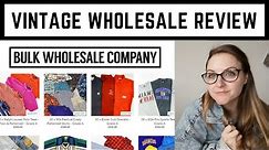 Bulk Vintage Wholesale Review & Unboxing | UK Used Second Hand Clothing Wholesaler | Ebay Reseller