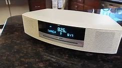 Bose Wave AWRCC2 White Music System Radio CD Player With Remote