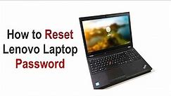 [2 Ways] How to Reset Lenovo Laptop Password Windows 11/10/8/7
