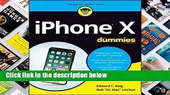 iPhone X for Dummies  For Kindle