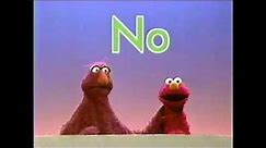 Sesame Street - Telly, Elmo and the word NO!