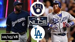 Milwaukee Brewers vs Los Angeles Dodgers Highlights || NLCS Game 3 || October 15, 2018