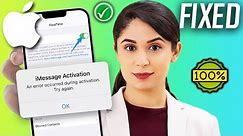 Fix "An Error occurred during activation" On FaceTime 2024 | waiting for activation facetime problem