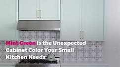 Mint Green Is the Unexpected Cabinet Color Your Small Kitchen Needs - video Dailymotion