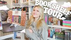 ALL THE BOOKS I OWN 📚 | bookshelf tour & building a book nook