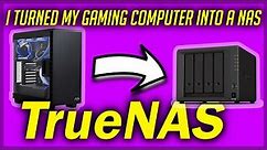 Building A NAS Using TrueNAS - Turning My Old Computer Into A NAS