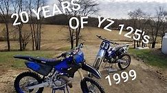 2019 YZ 125 VS 1999 YZ 125 20 YEARS OF YAMAHA