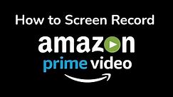 how to record screen in Amazon prime।। Amazon prime me screen recording kaise karen।।take screenshot